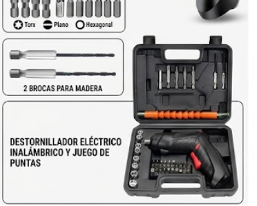 DESTORNILLADOR ELECTRICO INALÁMBRICO