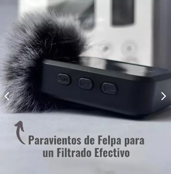 MICRÓFONO DUAL INALÁMBRICO