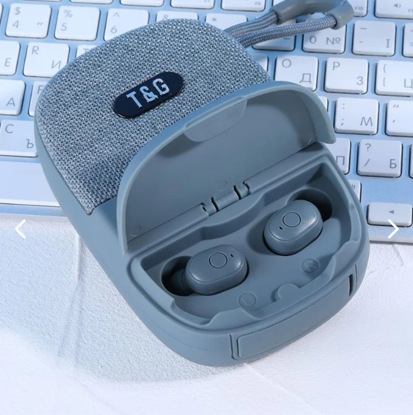 MINI PARLANTE TG-812-2 EN 1 AURICULARES